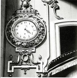 1915 Kanzel Uhr in der St. Bartholomäus Kirche zu Wilster