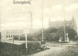 1900 Lederwerke Falk & Schütt in Rumfleth