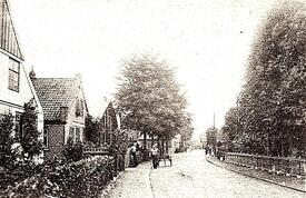 1906 Straße Unteres Dorf in Beidenfleth