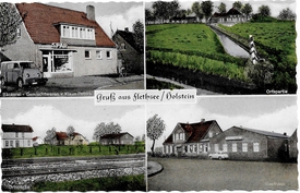 1963 Flethsee in der Gemeinde Landscheide in der Wilstermarsch 