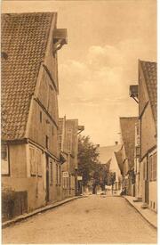 1928 Wewelsfleth Neustadt (heutige Dorfstraße)