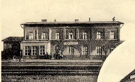 1930 Empfangsgebäude Bahnhof St. Margarethen in  Landscheide