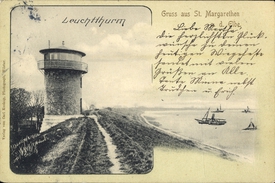 1901 St. Margarethen an der Elbe, Leuchtturm Scheelenkuhlen