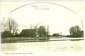1902 Gehöfte an der Wilsterau in Bischof und Kathen, Gemeinde Stördorf, Wilstermarsch