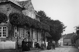 1865 Alte Wache an der Lange Reihe in Wilster