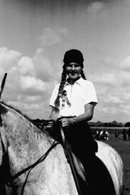 1953 Pferdesport in Dammfleth - Siegerehrung