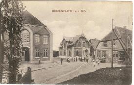 1911 Beidenfleth - Deichreihe, Unteres Dorf, Groß Kampen, 