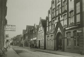 1925 Straße Neustadt in Wilster; Geburtshaus des Dichters Johann Meyer