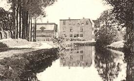 1903 Vereinsstraße und Wilsterau in Rumfleth, Gemeinde Nortorf bei Wilster