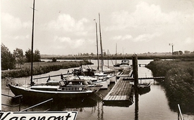 1965 Seglerhafen im Außentief Große Feldwettern am Kasenort