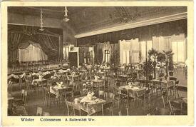 1906 Festsaal im Colosseum in der Stadt Wilster