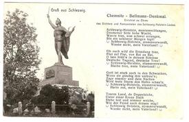 1910 Stadt Schleswig - Denkmal für den Dichter des Schleswig-Holstein Liedes