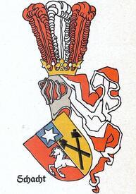Wappen Familie Schacht aus den Elbmarschen