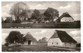 1942 Nortorf, typischer Bauernhof der Wilstermarsch in Kuskoppermoor
