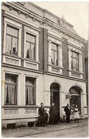 1908 Geschäftshaus an der Burger Straße in der Stadt Wilster