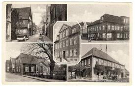 1935 Kohlmarkt, Wilstermarsch Haus, Neues Rathaus in der Stadt Wilster