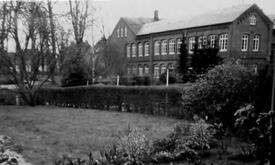 1970 Gebäude der Realschule Wilster - rückwärtige Ansicht