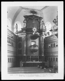 1964 Kanzelaltar der St. Bartholomäus Kirche zu Wilster