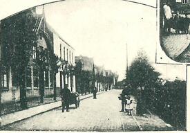 1904 Wewelsfleth - Straße Deichreihe
