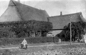 1920 Bauernhaus Garms in Klein Kampen in der Gemeinde Dammfleth in der Wilstermarsch