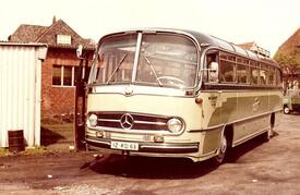 1962 Omnibus der Firma Pott in Wilster - Mercedes Reisebus O 321 HL 
