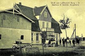 1910 Gastwirtschaft Kanalhof bei der Burger Fähre
