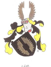 Wappen der Familie von Loh aus der Wilstermarsch