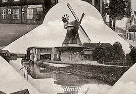1928 Stadt-Mühle in der Stadt Wilster