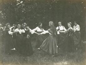 1927 Holstentag auf Gut Krummendiek - Tanzdarbietung