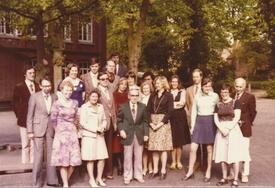 1975 Lehrer Kollegium der Realschule Wilster