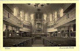 1935 Innenraum der St. Bartholomäus Kirche zu Wilster
