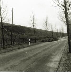 17. Februar 1962 - Böschungsrutschung am Deich der Stör bei Stördorf in der Wilstermarsch