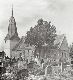 1962 Kirche St. Nicolai zu Beidenfleth in der Wilstermarsch