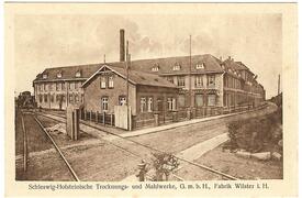Futtermittelfabrik in Rumfleth in der Stadt Wilster
