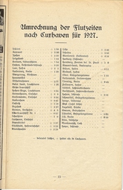 Marschen-Kalender 1927