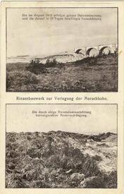 1915 Dammrutschung an der Erdrampe zur Hochbrücke Hochdonn