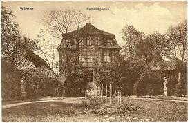 1915 Rückseite des Doos´schen Palais - Neues Rathaus in Wilster