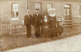 1906 Wilstermarsch Familie Haß in Flethsee