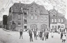 1904 Neumarkt - Spritzenhaus der Feuerwehr in der Stadt Wilster