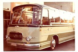 1966 Omnibus der Firma Pott in Wilster - Fabrikat Kässbohrer Setra S12