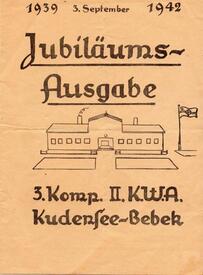1942 Soldatenzeitung der Wachabteilung am Kaiser-Wilhelm-Kanal