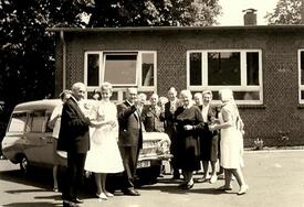 1964 Krankenhaus Mencke-Stift in Wilster - Dienstjubiläum der Oberschwester Hanna Lanzmann