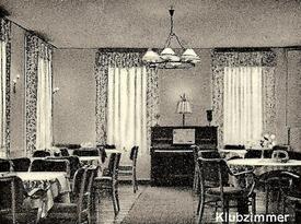 1955 Klubzimmer im  Gasthof Zur Linde in der Stadt Wilster
