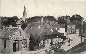 1910 Dorfstraße in St. Margarethen in der Wilstermarsch