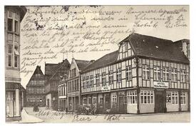 1914 Op de Göten, Markt, Wilstermarsch Haus, Deichstraße in Wilster