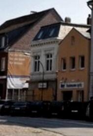 2012 ehemaliges Wohn- und Geschäftshaus der Bäckerei Johannes Starck Am Markt 20 in Wilster kurz vor seinem Abbruch