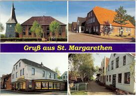 1995 St. Margarethen, Kirche, Dolling-Huus, Straßenszenen