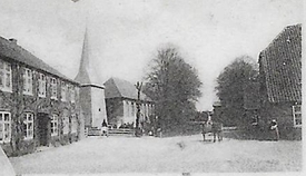 1898 St. Margarethen an der Elbe
Poststraße und Kirche