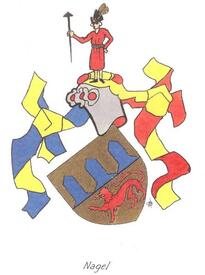 Wappen der Familie Nagel aus der Wilstermarsch