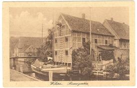 1926 Hafen am Rosengarten in der Stadt Wilster